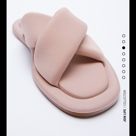 Brand new Zara quilted slides - Picture 2 of 9